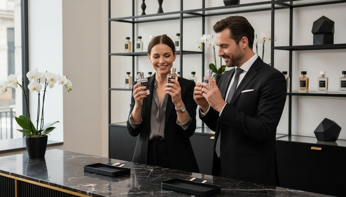 unisex parfum geschäftsumgebung