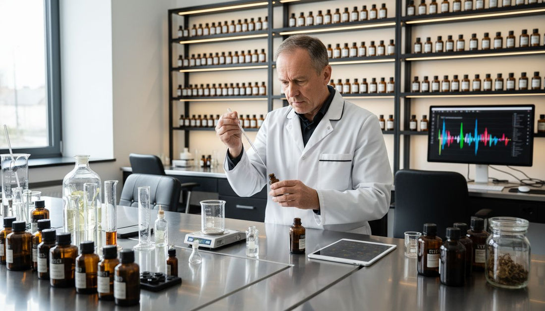 Parfümlabor moderne Arbeitsweise