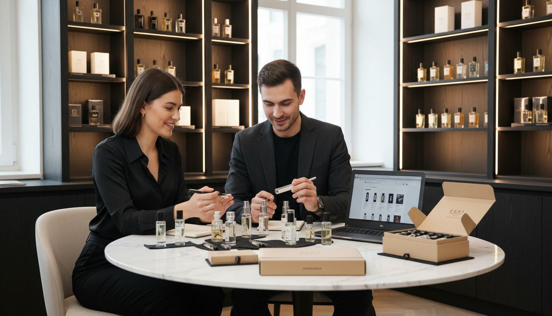 parfüm probe showroom