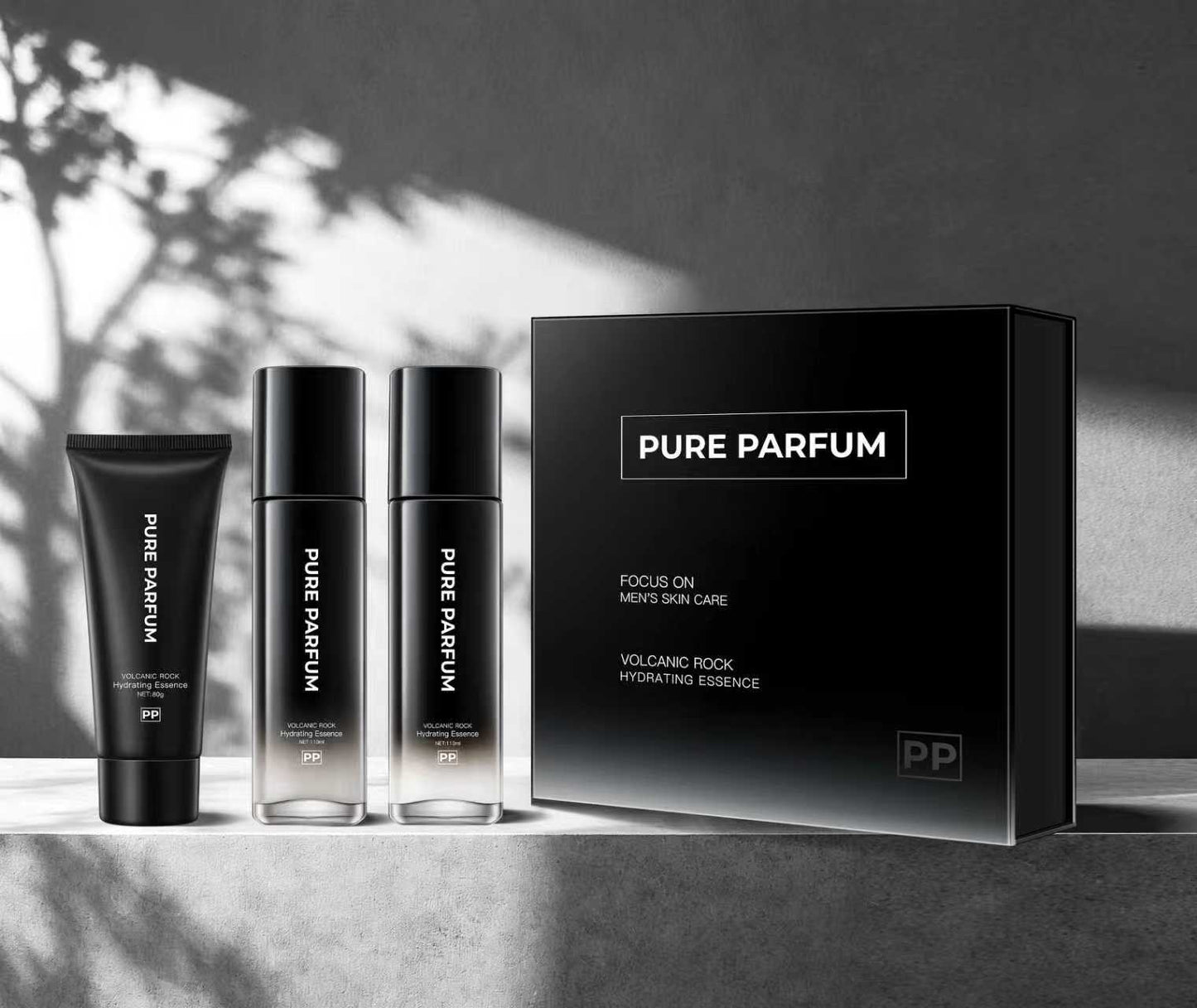 Volcanic Skincare Set – Für Männer