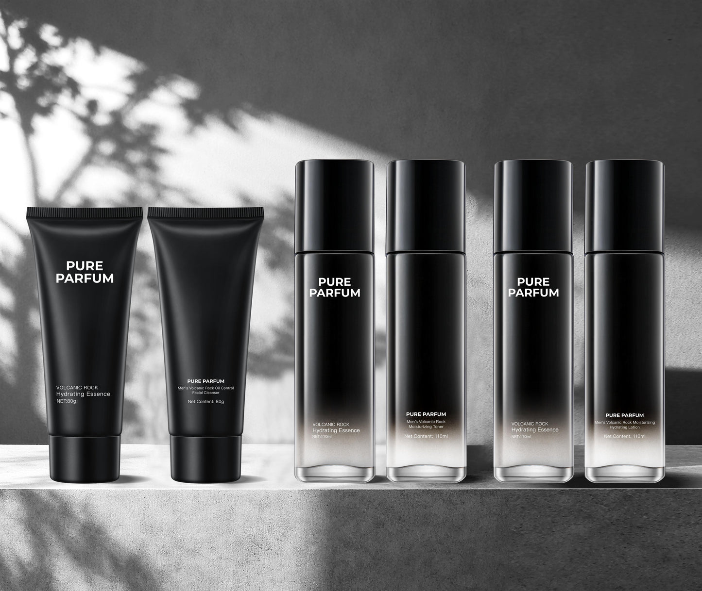 Volcanic Skincare Set – Für Männer